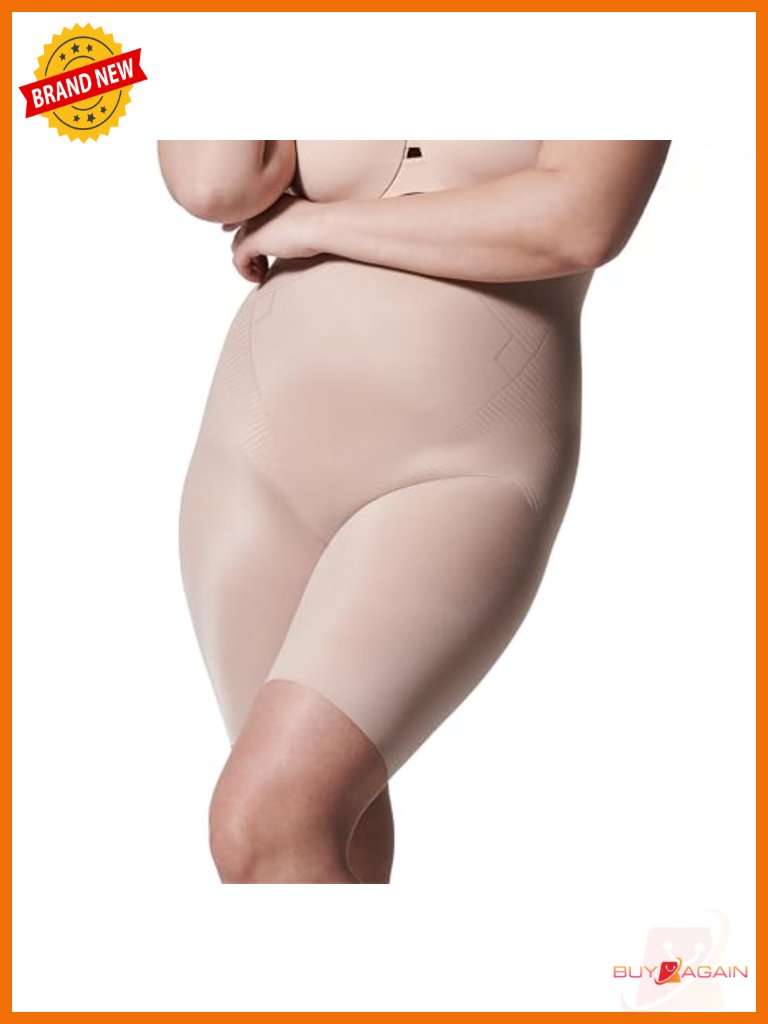 High-Waisted Mid-Thigh Shapewear Shorts Level 3 Sculpting